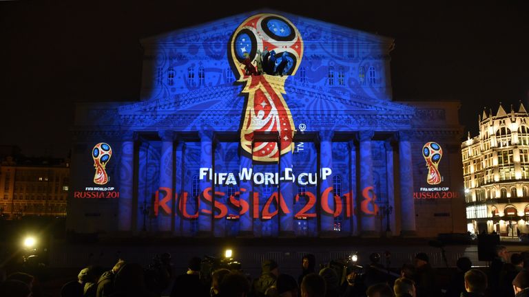 The 2018 World Cup will be held in Russia