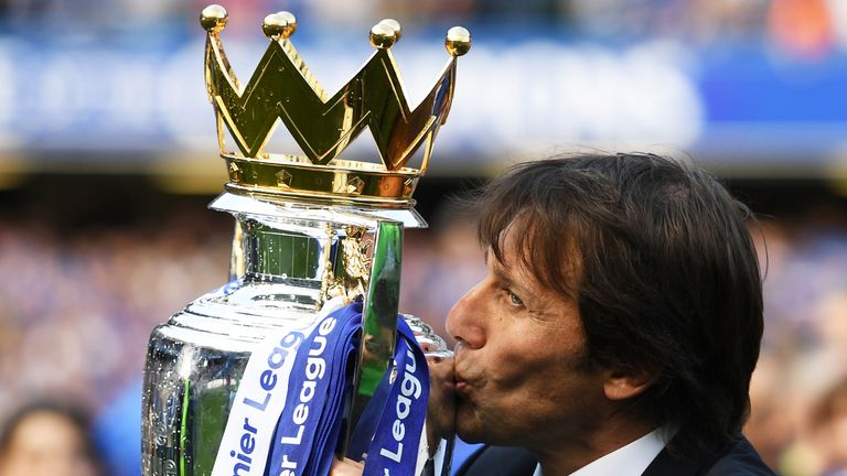 Antonio Conte is keen to strengthen his squad after winning the Premier League title last season