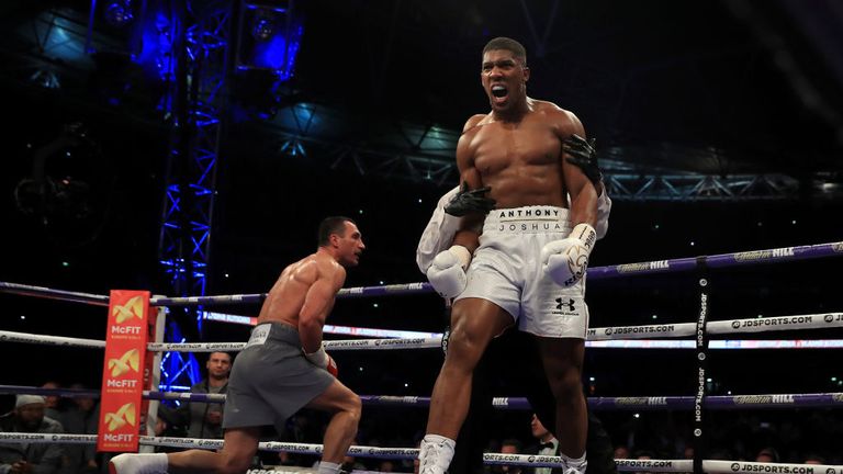 A second Joshua-Klitschko fight could take place in Las Vegas