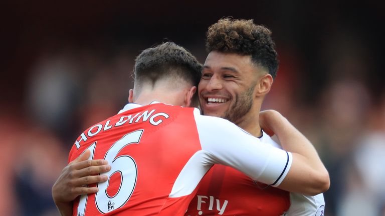 Oxlade-Chamberlain impressed in the wing back position for Arsenal last season
