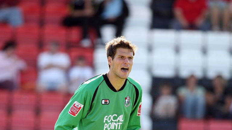 Begovic played for Bournemouth back in 2007