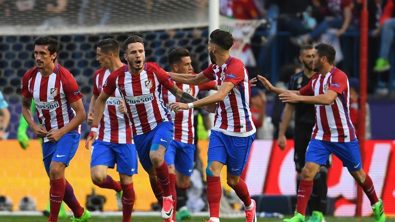 Saul Niguez gave Atletico hope with an early header