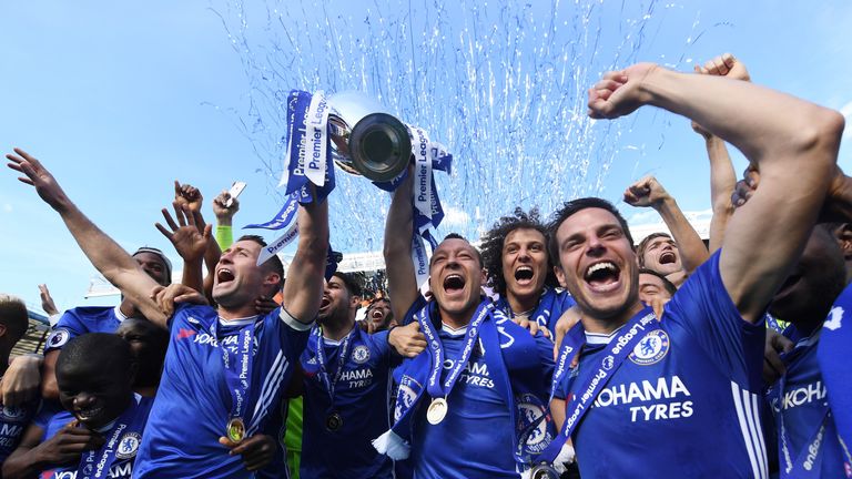 Premier League champions Chelsea are the seventh in the list