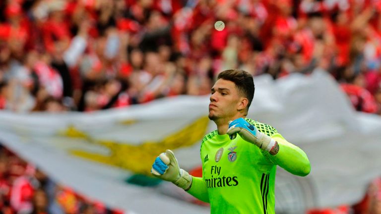 Resultado de imagen de ederson benfica