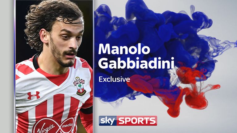 Manolo Gabbiadini spoke exclusively to Sky Sports ahead of the final Premier League weekend