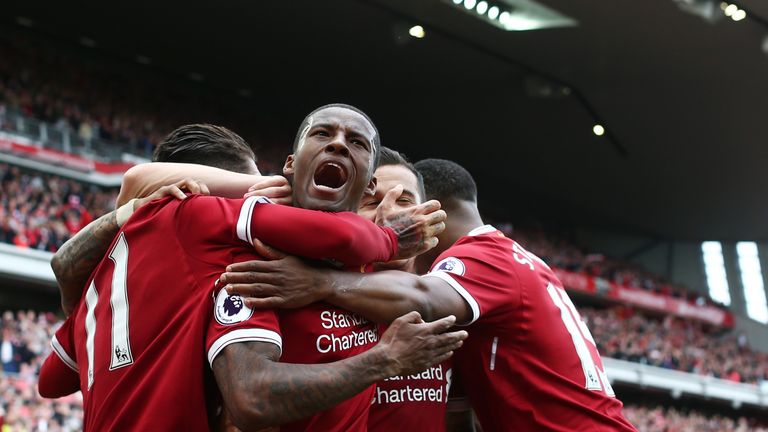 Liverpool beat Middlesbrough on the final day of the season to seal a top-four spot