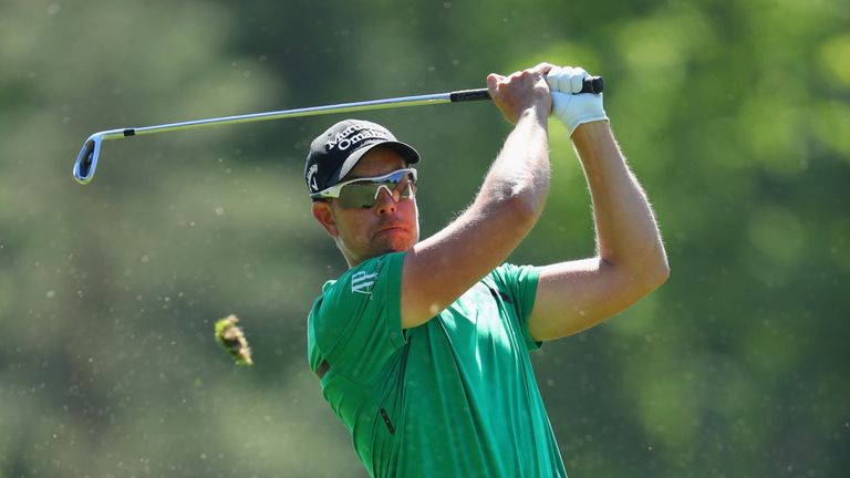 Henrik Stenson suffered a frustrating day on the greens but is well placed on five under