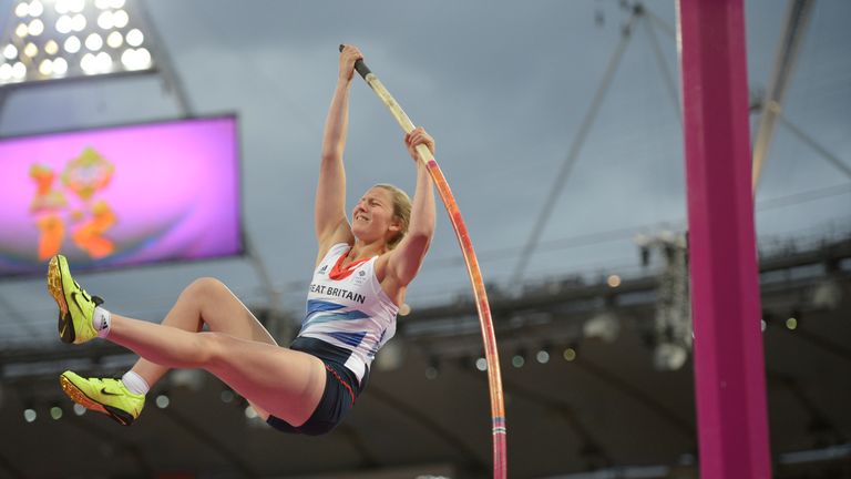 Holly will return to the Olympic Stadium five years after the London Games