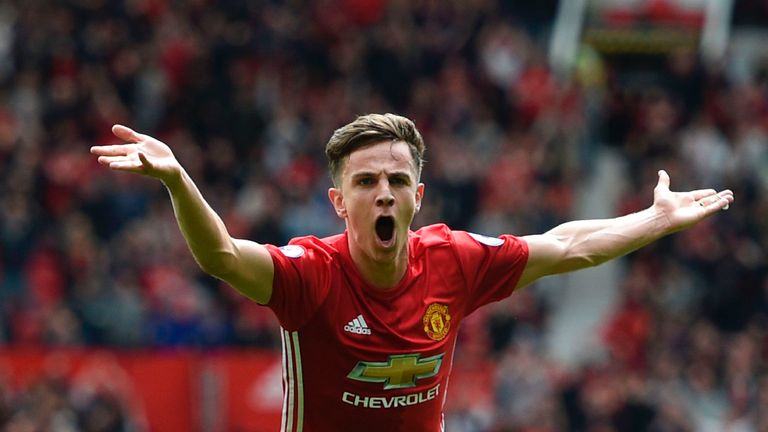 Josh Harrop joined Preston from Manchester United