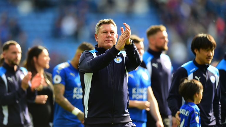 Craig Shakespeare has signed a three-year deal to say as Leicester boss