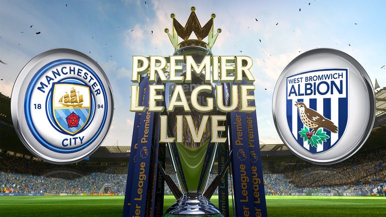 Image result for Manchester City vs West Bromwich Albion live