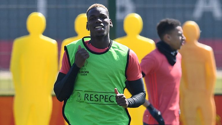 Pogba will start at Old Trafford