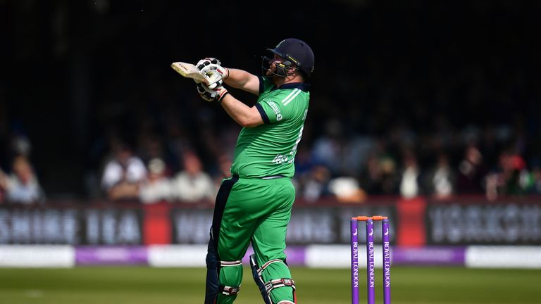 Paul Stirling and his Ireland team-mates were recently granted Test status