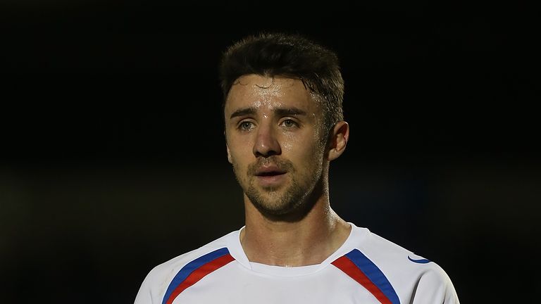Enda Stevens was voted PFA Fans' League Two Player of the Season award