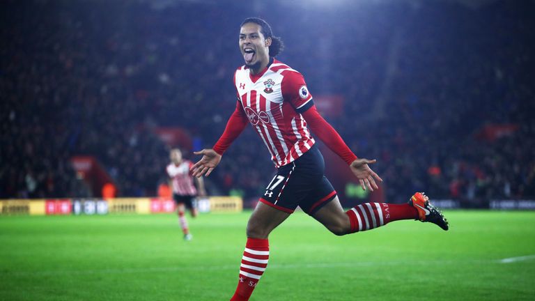 Virgil van Dijk has been a key player for Southampton since joining from Celtic