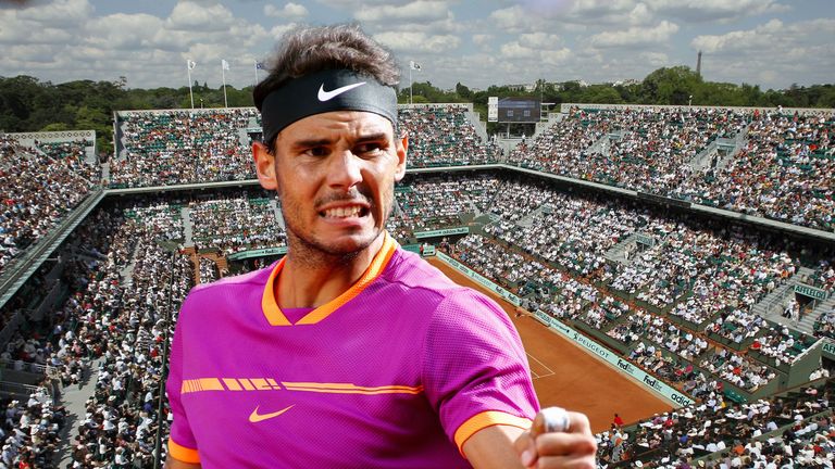 Rafael Nadal has been almost perfect on clay this season