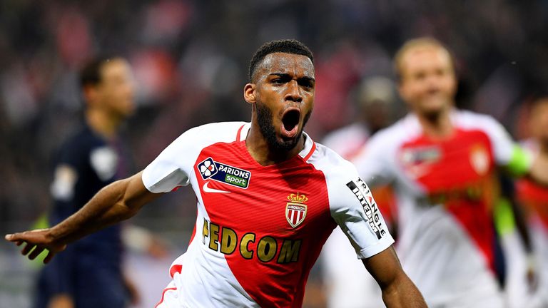 Monaco's Thomas Lemar has been linked with a transfer to Tottenham