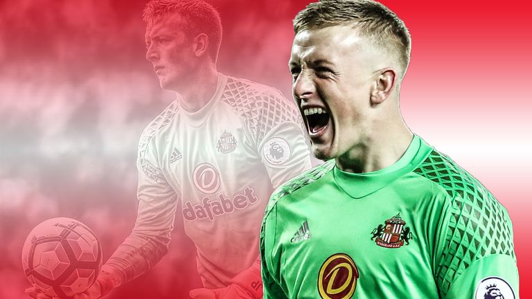 Jordan Pickford's rise to the top has been a gradual one over many years