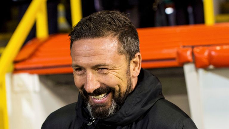 Aberdeen manager Derek McInnes has decided to stay with the Dons despite interest from Rangers