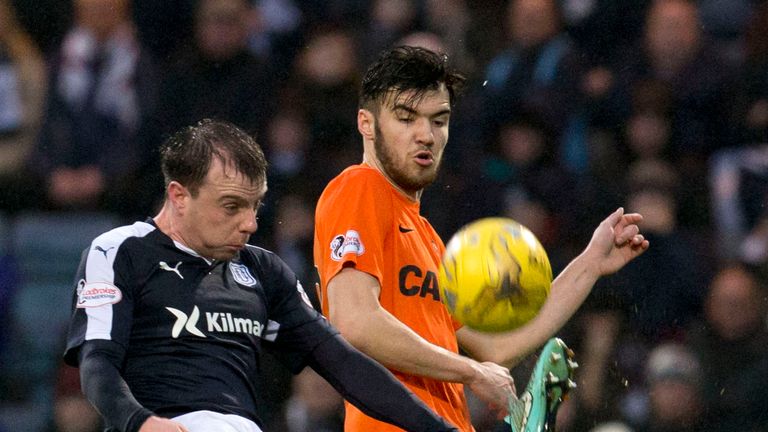 The last Tayside derby was at Dens Park in May 2016