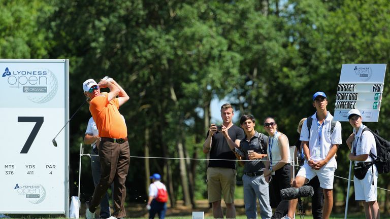 Miguel Angel Jimenez is only making his second start on the European Tour this year