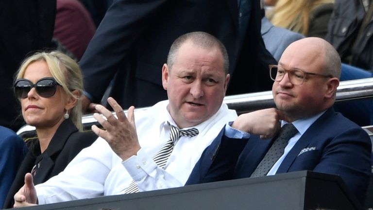 Mike Ashley bought a nine per cent stake in Rangers in 2014, with a retail deal