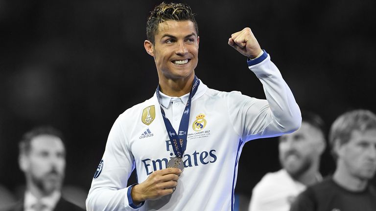 Cristiano Ronaldo was Real Madrid's star man in the Champions League final