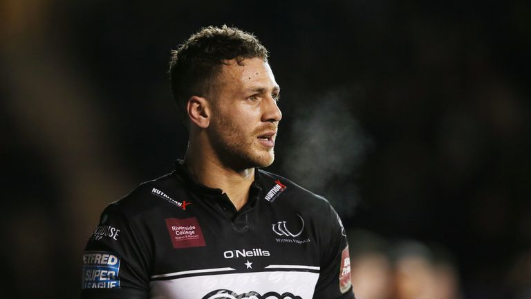 Lloyd White added to Widnes' tally on the half hour mark