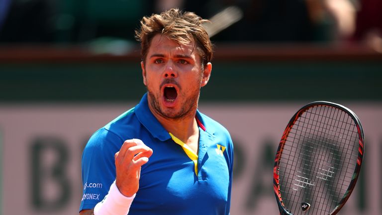 Wawrinka advances to his fourth Grand Slam final having won the previous two