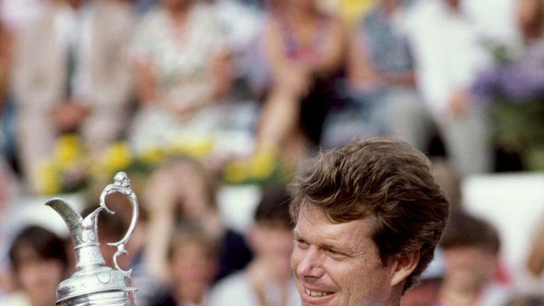 Tom Watson won his fifth and final Open at Royal Birkdale in 1983
