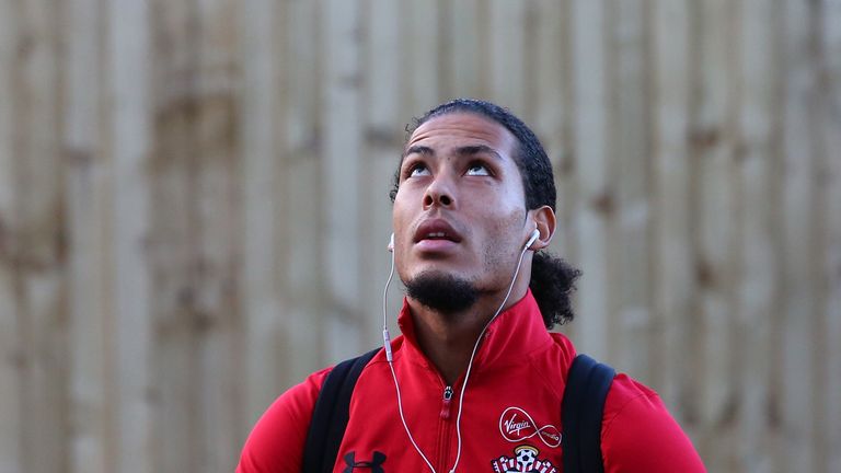 Virgil van Dijk signed a new deal to stay at Southampton in 2016