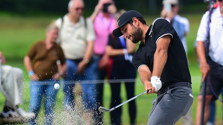 Defending champion Alexander Levy finished tied with Smith on 13 under