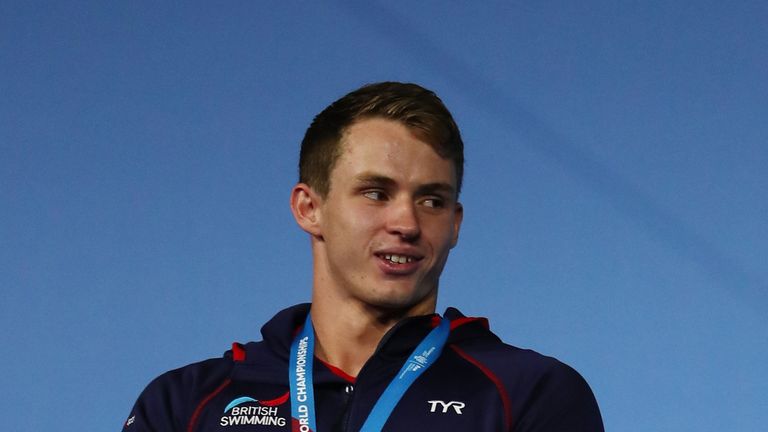 Ben Proud won gold in the men's 50m butterfly final