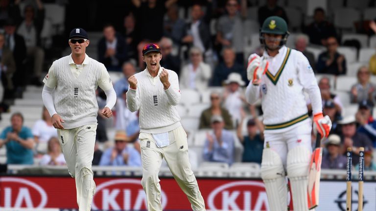 Root is aiming to clinch a series win at Old Trafford