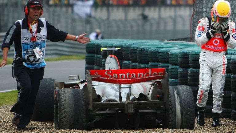 Hamilton's first retirement of the season came at the worst possible time in China
