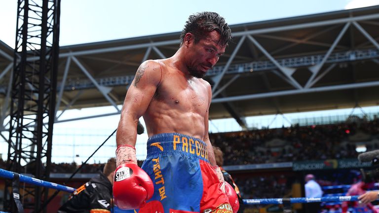 Manny Pacquiao endured an upset defeat to Jeff Horn