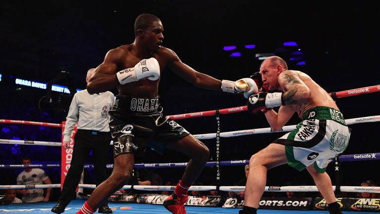 Davies lost for the first time in his professional career against Josh Taylor on July 8
