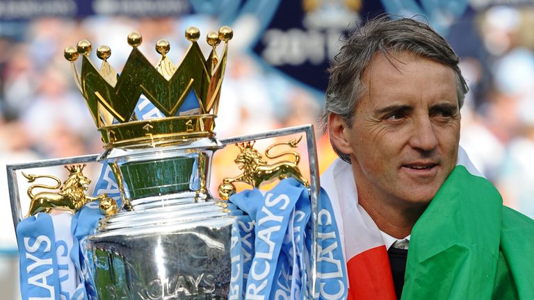 Former Manchester City boss Roberto Mancini says it would be an 'honour' to manage Italy