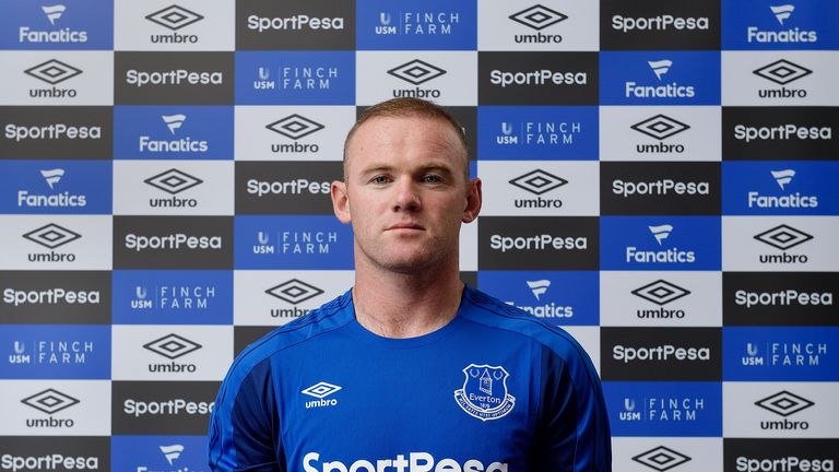 Wayne Rooney has completed his move back to Everton