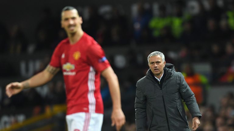 Mourinho confirmed that he did not expect Ibrahimovic to return to the first-team until later in 2017