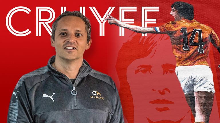 Ruben Jongkind worked with Johan Cruyff to implement his ideas at Ajax