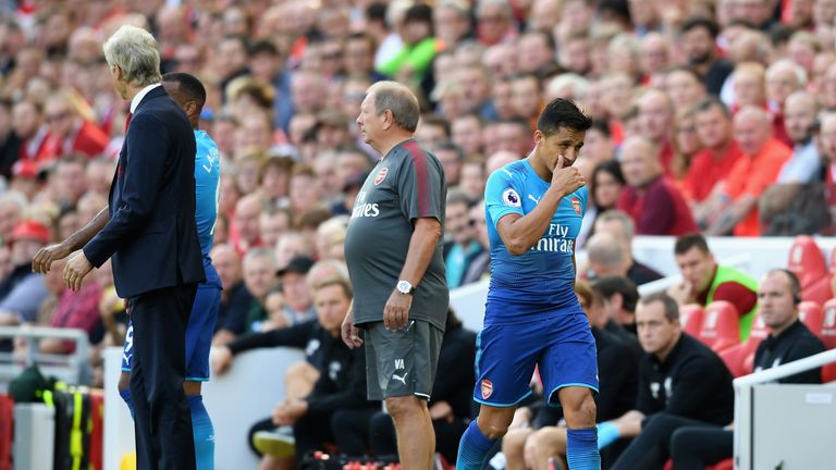 Alexis Sanchez said he knew where he would be playing next season