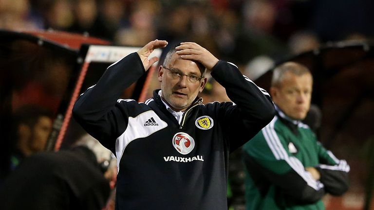 Craig Levein was unable to guide Scotland to a major tournament during his tenure