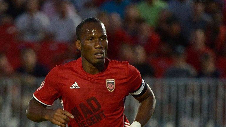 Didier Drogba had two spells with Chelsea before playing in North America for Montreal Impact and Pheonix Rising