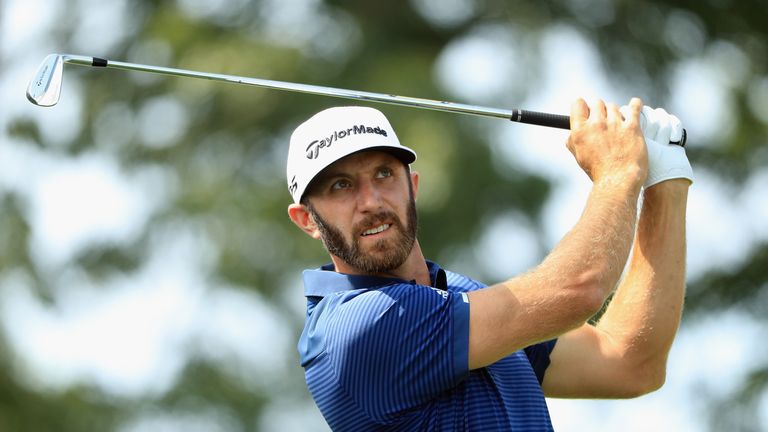 Dustin Johnson tops the standings with three events left in the season