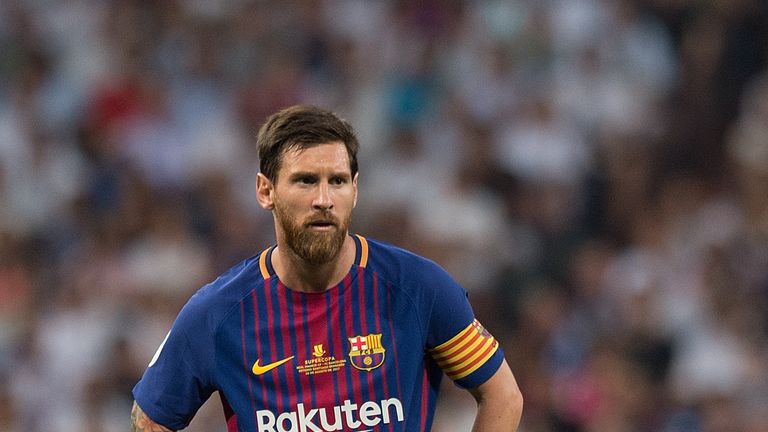 A post 'welcoming Lionel Messi to Real Madrid' was later deleted