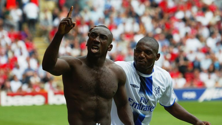 Jimmy Floyd Hasselbaink scored Chelsea's winner at Anfield