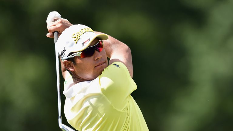 Hideki Matsuyama is just one off the lead as he chases his first major