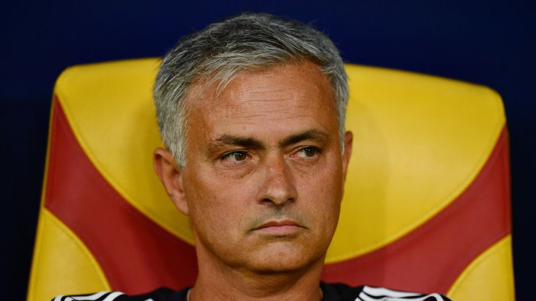 Jose Mourinho's Manchester United were beaten in Macedonia by Real Madrid
