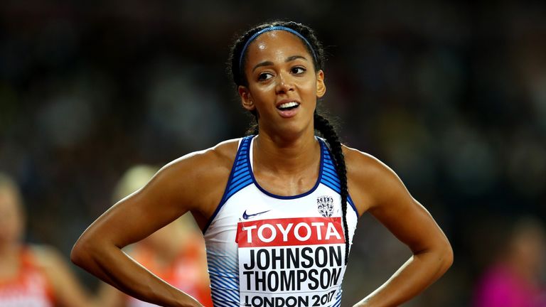 Katarina Johnson-Thompson advanced to the high jump final